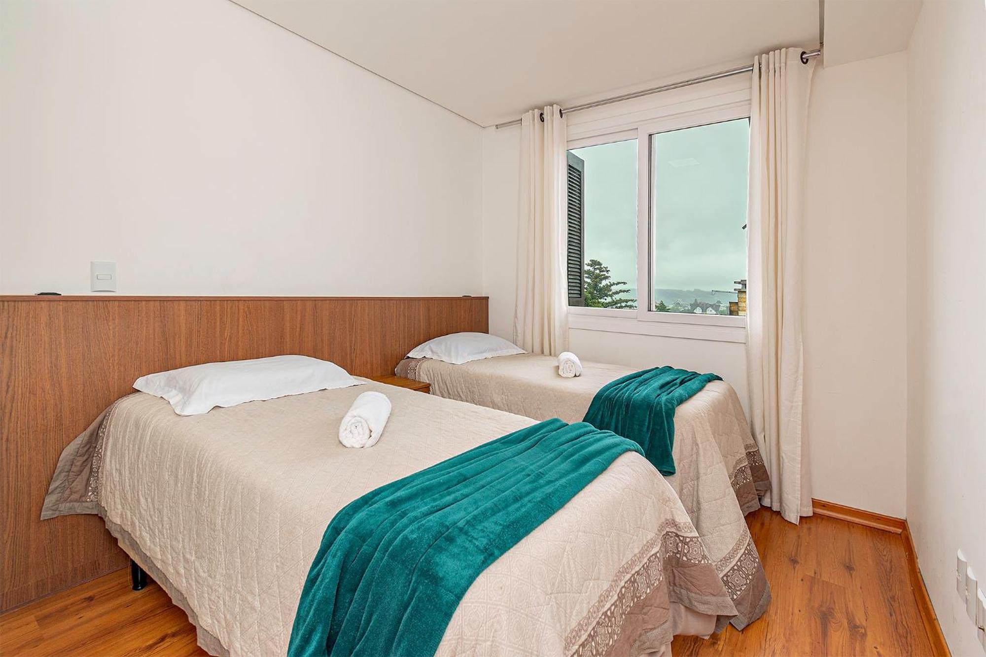 Ferienwohnung 2D No Centro De Gramado, A 500M Da Rua Coberta Exterior foto